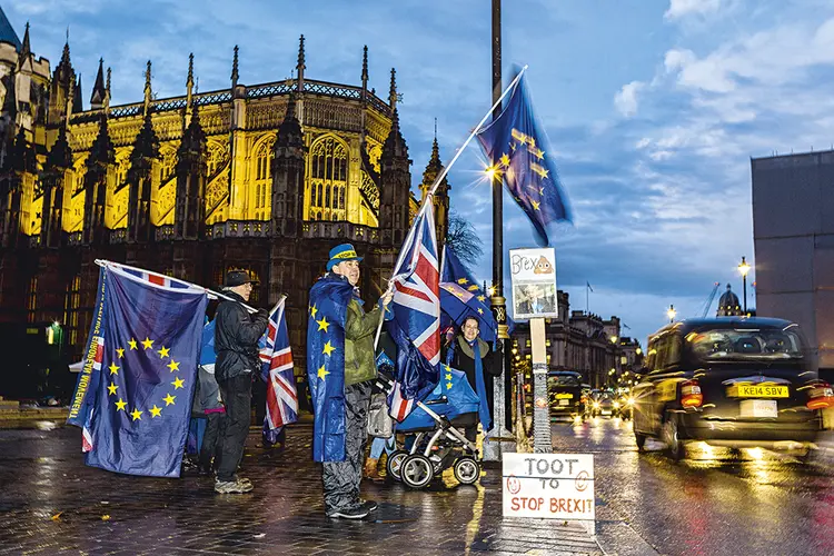 BREXIT: britânicos permanecem em incerteza mesmo com processo de saída com data marcada  (Richard Baker/Getty Images)