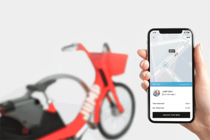 Uber faz teste com bicicletas desbloqueadas por aplicativo