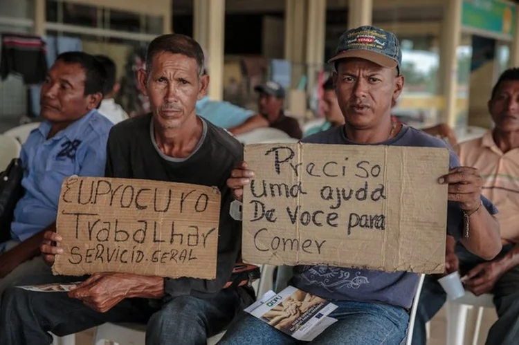 Imigrantes venezuelanos: de acordo com o ministério da Justiça, os pedidos de refúgio têm crescido exponencialmente (UNODC/Reuters)