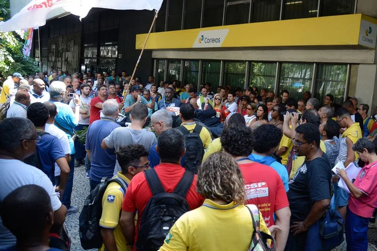 Correios: o início da greve coincide com o julgamento sobre o plano de saúde dos trabalhadores no TST (Tomaz Silva/Agência Brasil)