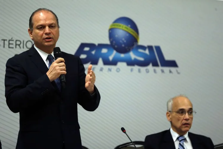 Ricardo Barros: ministro, que deve apresentar demissão ainda hoje, agradeceu pela oportunidade (José Cruz/Agência Brasil)