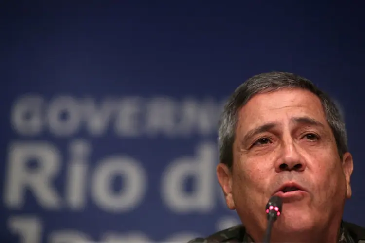 General Braga Netto: "Não tenho dúvida de que a intervenção será caso de sucesso" (Pilar Olivares/Reuters)