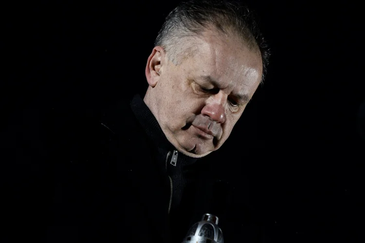 Andrej Kiska, presidente da Eslováquia (REUTERS/Radovan Stoklasa/Reuters)