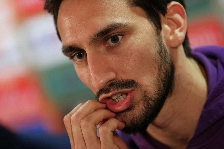 Davide Astori, capitão da Fiorentina, foi encontrado morto antes de partida (Matthew Childs Livepic /File Photo/Reuters)