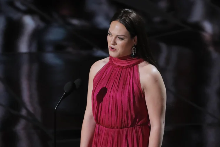 Daniela Vega: a atriz não mudou de identidade nem de sexo em seu passaporte porque a lei chilena não o permite (Lucas Jackson/Reuters)
