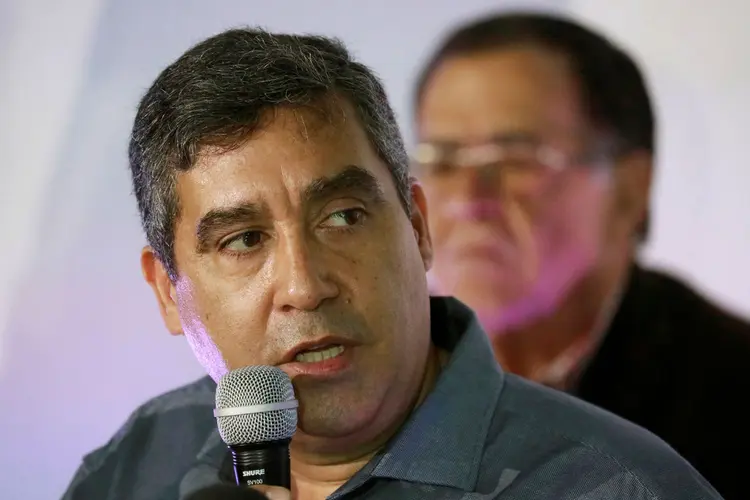Miguel Rodríguez: major-general do Exército que era próximo ao falecido líder Hugo Chávez, foi preso durante um evento no President Hotel, em Caracas (Marco Bello/Reuters)