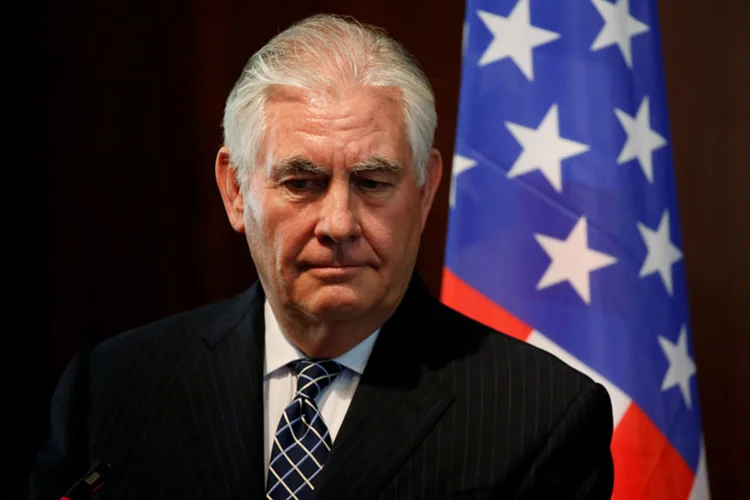 Rex Tillerson: a substituição do secretário de Estado levou em conta a questão nuclear da Coreia do Norte (Jonathan Ernst/Reuters)