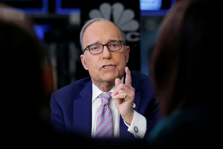 Kudlow: economista assumiu conselho econômico dos EUA depois que Gary Cohn renunciou por desacordos com Trump (Brendan McDermid/File Photo/Reuters)