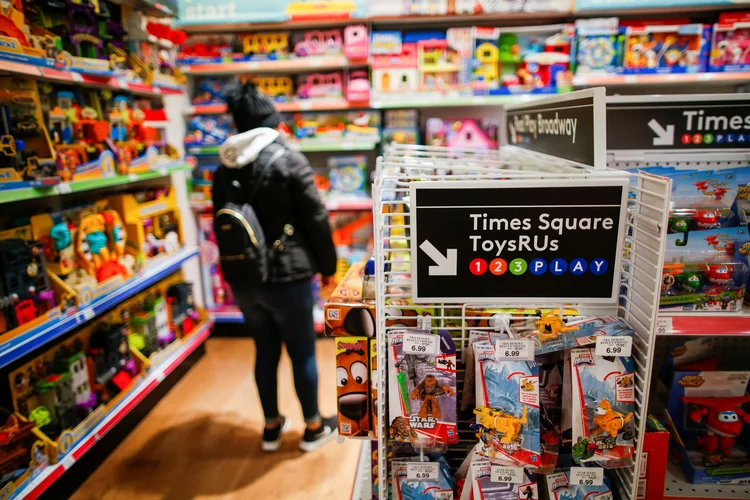 Loja da Toys R Us: no mundo, a Toys "R" Us tem 1.600 lojas e aproximadamente 60 mil empregados (Eduardo Munoz/Reuters)