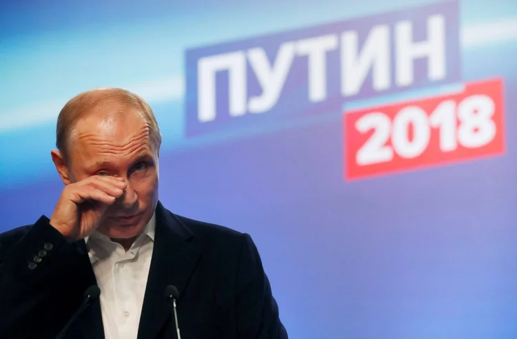 Putin: a medida foi em resposta ao episódio do envenenamento de um ex-espião russo e de sua filha em Salisbury, no Reino Unido (Sergei Chirkov/Reuters)