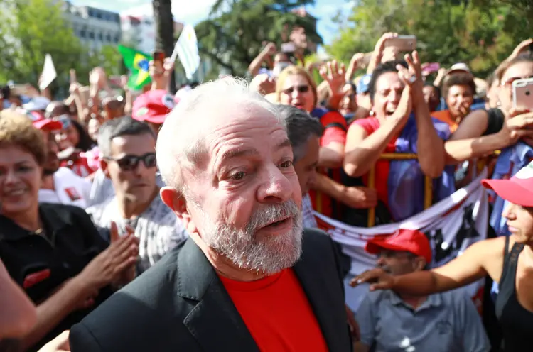 Lula: Bagé foi a primeira parada do ex-presidente na caravana gaúcha (./Reuters)