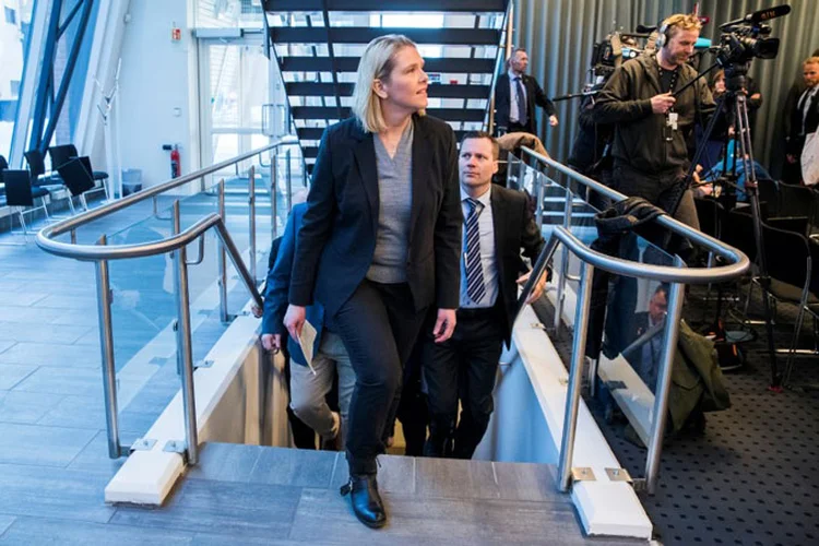 Sylvi Listhaug: ministra renuncia após acusar aposição de leniência com terrorismo (Hakon Mosvold Larsen/Reuters)