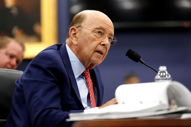 Wilbur Ross: "Esperamos uma medida de resposta vinda deles", disse sobre a China (Joshua Roberts/Reuters)