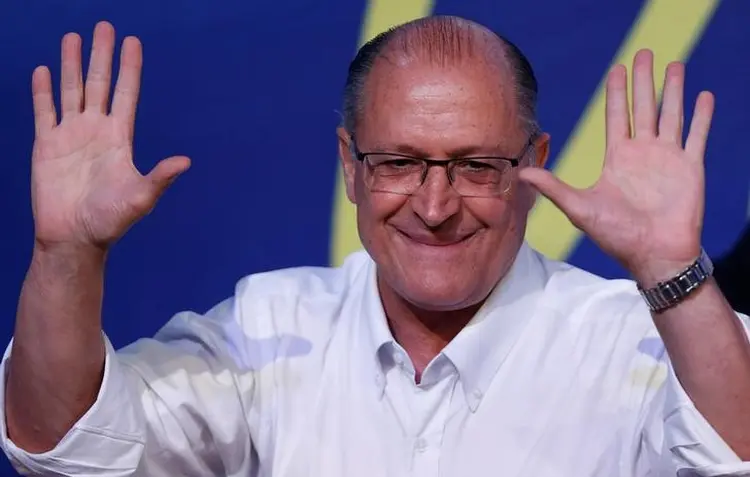 Alckmin: ele deixou o governo de São Paulo para concorrer à Presidência (Adriano Machado/Reuters)