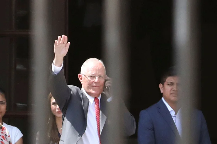 Kuczynski: presidente disse que deixou cargo para deixar para trás um clima de "ingovernabilidade" no país (Mariana Bazo/Reuters)