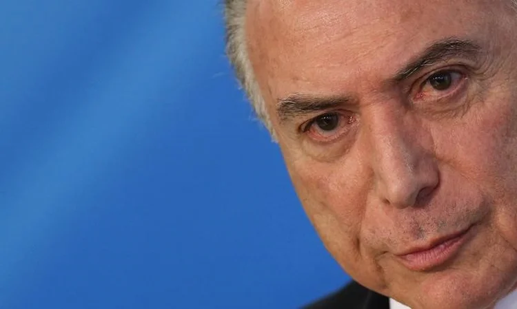 Michel Temer: presidente anunciou intenção de se candidatar à reeleição mesmo diante de altos índices de impopularidade (Adriano Machado/Reuters)