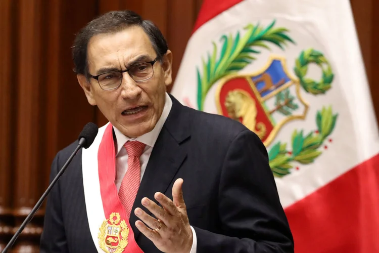 Martín Vizcarra: "A justiça deverá atuar com independência, responsabilidade e rapidez" (Mariana Bazo/Reuters)