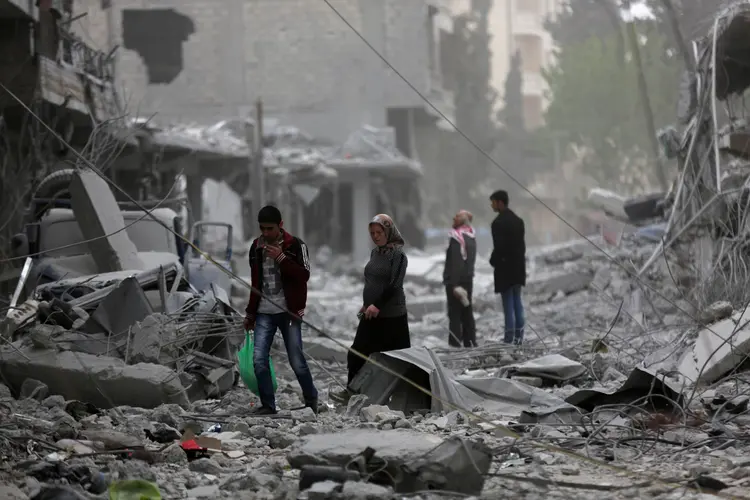 Síria: equipe está preparando ações judiciais sobre infrações de guerra no país (Khalil Ashawi/Reuters)