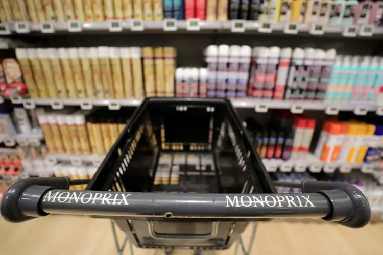 Monoprix: uma das maiores redes de mercados da França, informou que começará a vender por meio do serviço Prime Now, da Amazon (Eric Gaillard/Reuters)