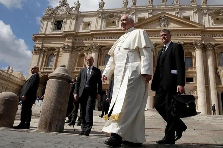 Papa Francisco: papa se dirigiu nesta quarta-feira aos membros da máfia da Itália (Max Rossi/Reuters)