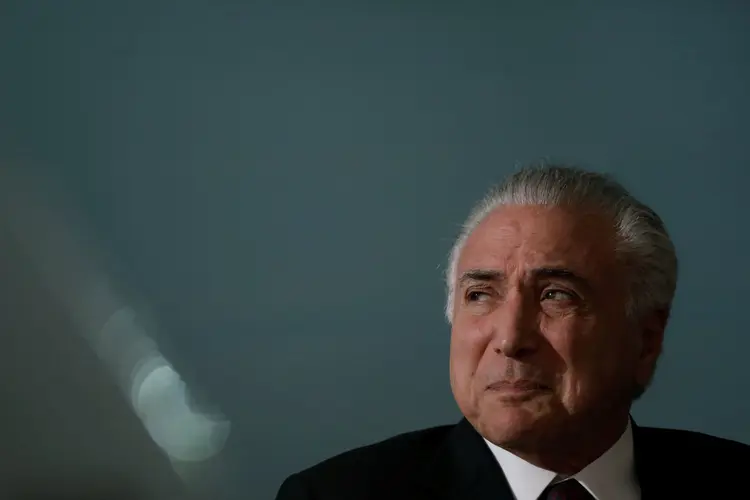 Michel Temer: presidente disse hoje (9) que o Brasil superou uma fase difícil na economia (Ueslei Marcelino/Reuters)