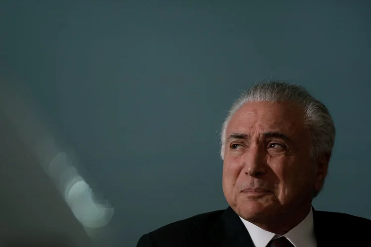 Temer: a PF acredita que o dinheiro pode ter sido desviado da JBS (Ueslei Marcelino/Reuters)