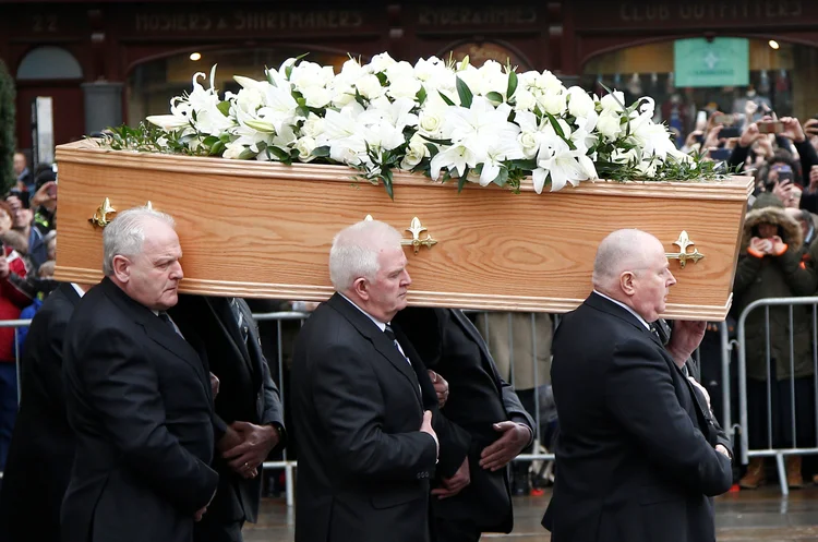 Funeral de Stephen Hawking, em Cambridge (Henry Nicholls/Reuters)