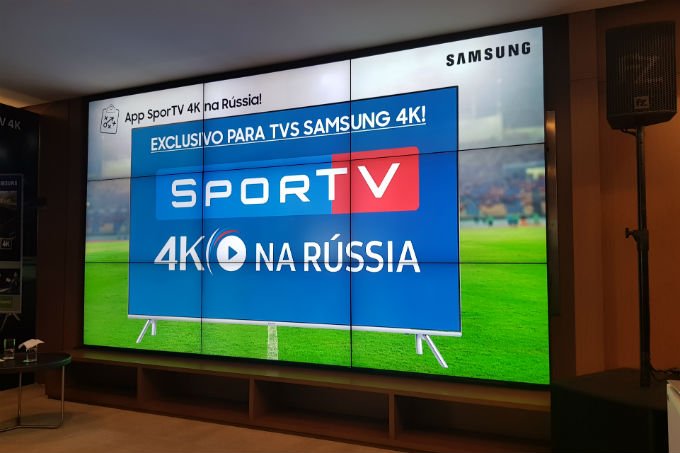 Aplicativo da SporTV, com jogos da Copa em 4K, chega a TVs da Samsung