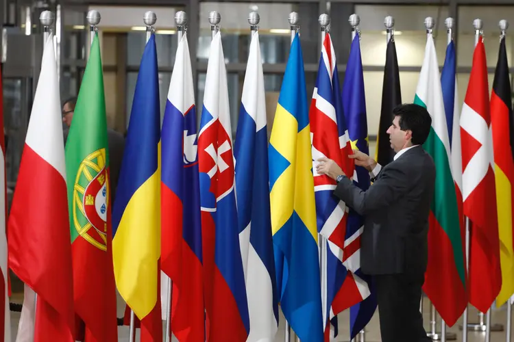 União Europeia: líderes do bloco concordaram em convocar o embaixador do bloco em Moscou na noite de quinta-feira (Dario Pignatelli/Bloomberg)