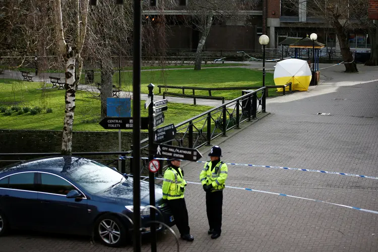 Local no qual o ex-agente Sergei Skripal foi encontrado: UE apoia Reino Unido e exige explicações da Rússia sobre substância usada em ataque (Henry Nicholls/Reuters)