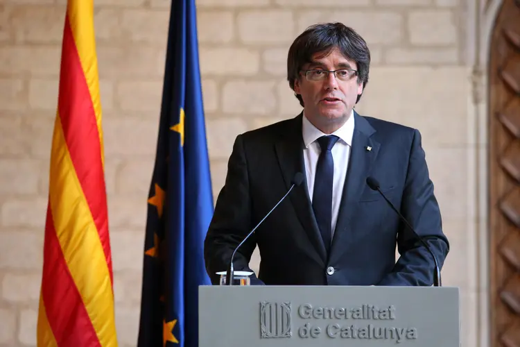 Puigdemont: O ex-presidente catalão foi detido na Alemanha no último domingo (Jack Taylor/Getty Images)