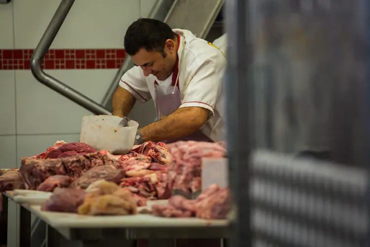 Carnes: exportações do produto cresceram no país (Victor Moriyama/Bloomberg/Bloomberg)