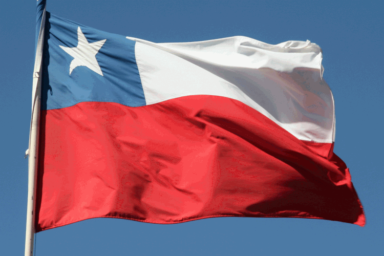 Bandeira do Chile: abalos atingem região do país (Jorisvo/Thinkstock)