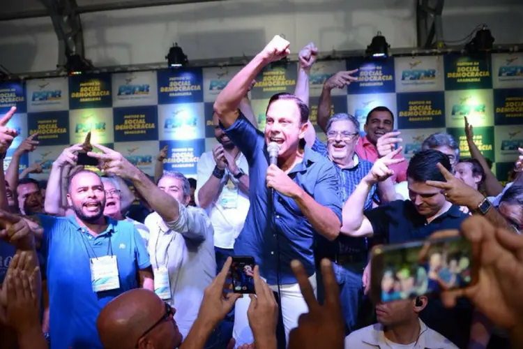 Doria: o prefeito de SP vai concorrer ao governo do Estado (./Divulgação)