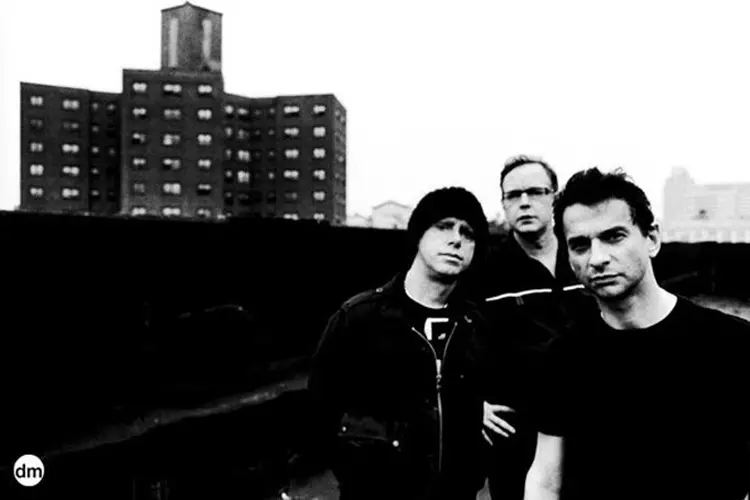 Depeche Mode: em pleno 2018, o grupo segue na ativa, formado por Gahan, Martin Gore e Andy Fletcher (Depeche Mode/Divulgação)