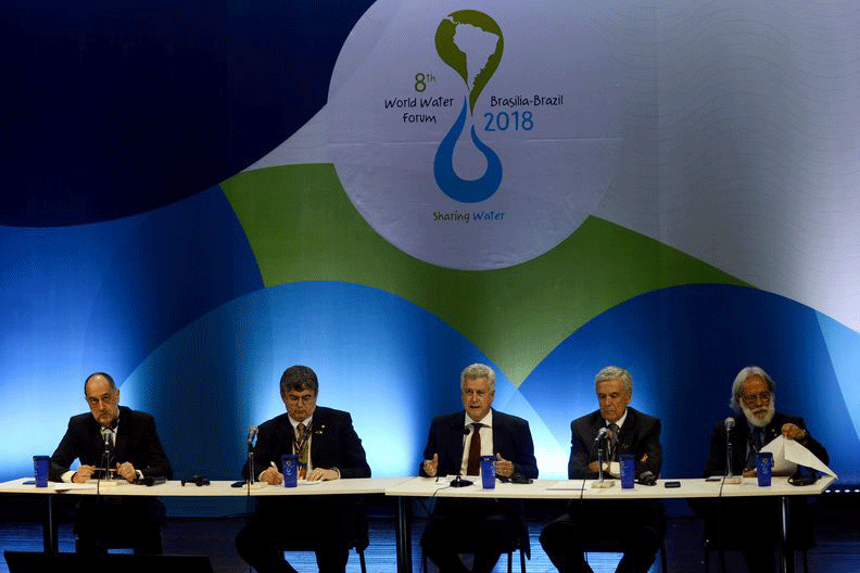 Fórum Mundial da Água: Autoridades discutiram recursos hídricos em evento em Brasília, de 18 a 23 de março (Wilson Dias/Agência Brasil)