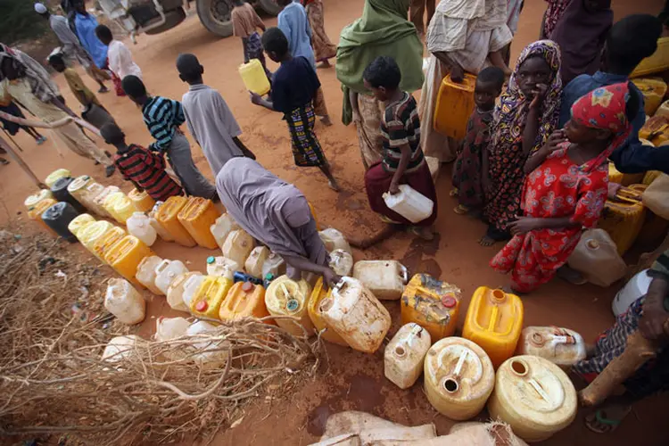 Fome: a quantidade de pessoas com fome aguda no mundo aumentou em 11 milhões (11% anual) (Oli Scarff/Getty Images)