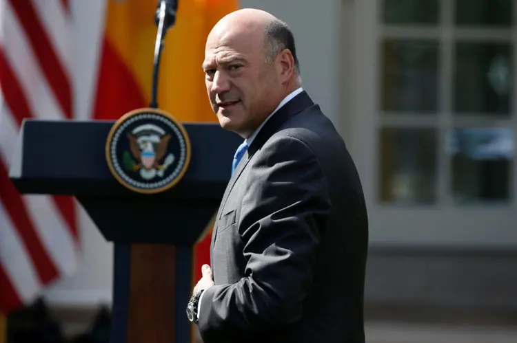 Gary Cohn: decisão aconteceu após ele perder uma batalha acerca dos planos de Trump de adotar fortes tarifas sobre as importações de aço e alumínio (Joshua Roberts/Reuters)