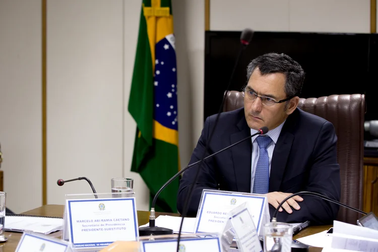 Eduardo Guardia em reunião no Ministério da Fazenda (Gustavo Ranieri/Ministério da Fazenda/Divulgação)