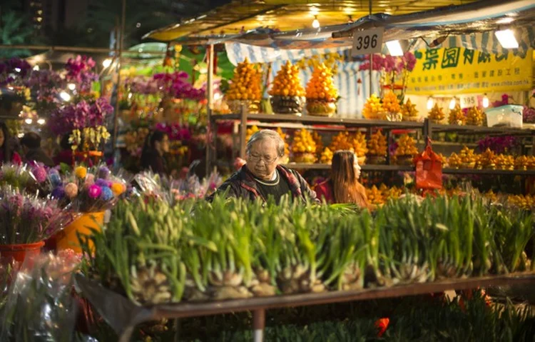 IDOSA EM FEIRA DE HONG KONG: em 2015, 617 milhões de pessoas tinham mais de 65 anos em todo o mundo  / Hong Kong Tourism Board via REUTERS