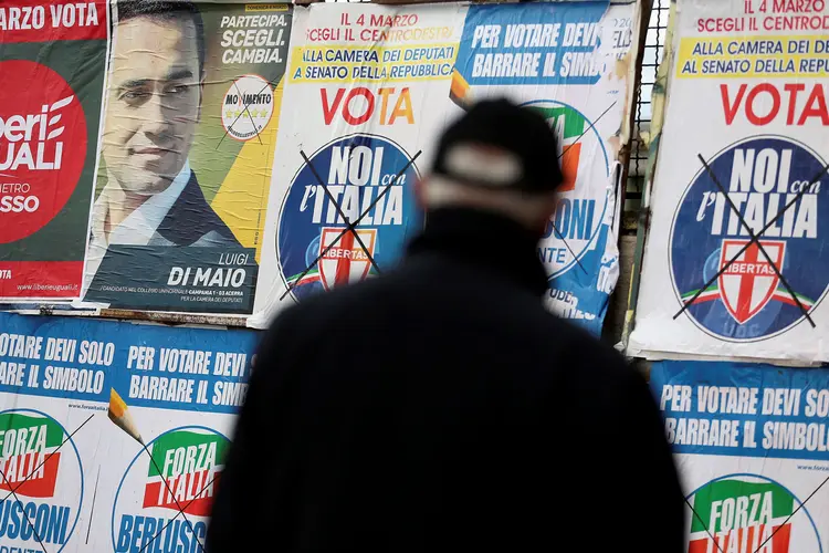 Eleições na Itália (Alessandro Bianchi/Reuters)