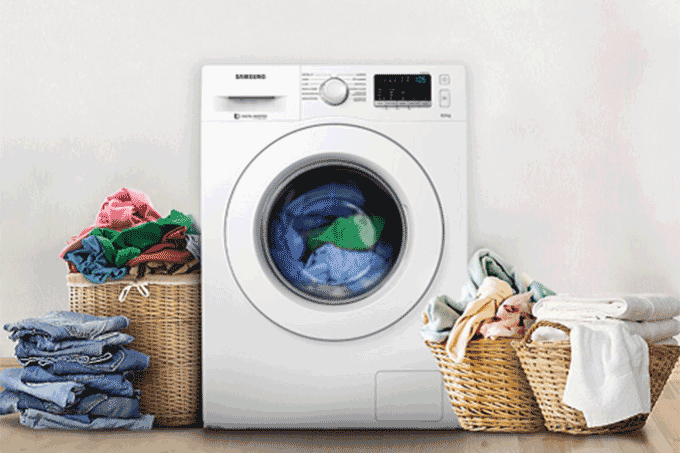 Samsung lança versão compacta de lavadora high-tech