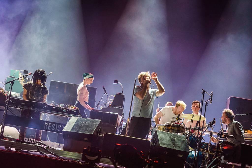 LCD Soundsystem no Lollapalooza 2018: os tempos de "micareta indie" já não valem mais para definir o som da banda (Lollapalooza 2018/Divulgação)
