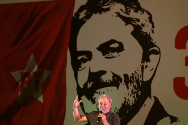 Lula: a audiência foi pedida para discutir o habeas corpus preventivo (Paulo Whitaker/Reuters)