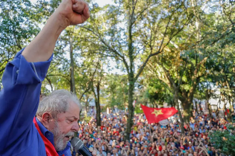 Ex-presidente Lula no Rio Grande do Sul (Lula/Facebook/Divulgação)