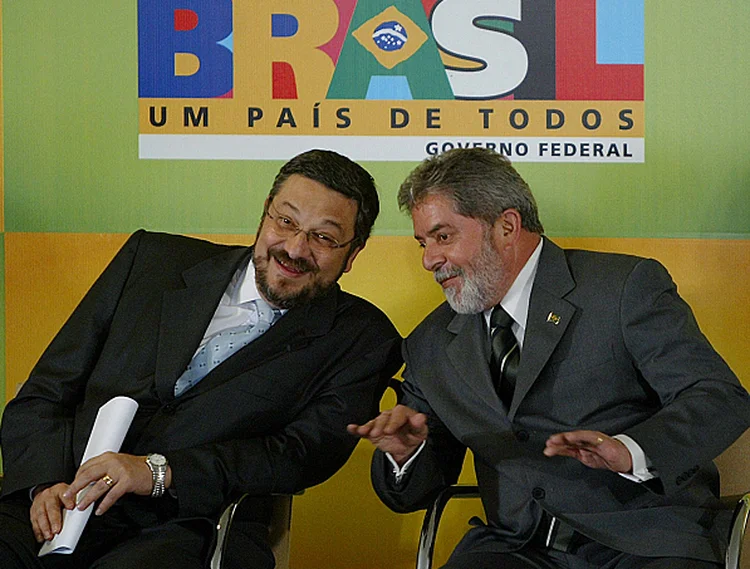 Palocci: ex-ministro afirmou em depoimento que Lula havia pedido para que assumisse as reformas no sítio de Atibaia (Ricardo Stuckert/Reuters)