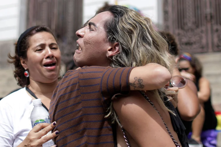 Marielle: a vereadora foi assassinada na noite desta quarta-feira, no centro do Rio de Janeiro (Ricardo Moraes/Reuters)