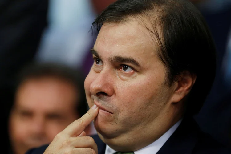 Rodrigo Maia: a pauta de interesse dos governadores pode ser "trabalhada" em conjunto no Congresso, sem atrapalhar a Previdência (Adriano Machado/Reuters)