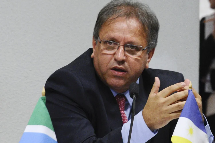 Marcelo Miranda: o ex-governador foi preso no apartamento funcional de sua mulher, a deputada Dulce Miranda (MDB-TO), mas ela não é investigada (Edilson Rodrigues/Agência Brasil)