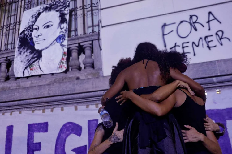 Marielle Franco: vereadora foi executada com quatro tiros na cabeça, quando ia para casa no bairro da Tijuca, zona norte do Rio (Ricardo Moraes/Reuters)